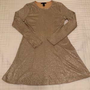 Pink w/ Silver Glitter Sparkle Dress!